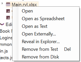 File Menu